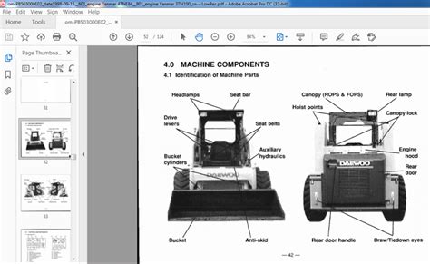 daewoo skid steer manual pdf|daewoo skid steer parts diagram.